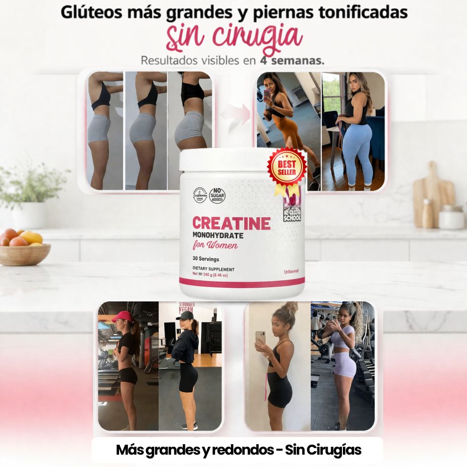 Glúteos y Piernas con Más Volumen 🍑!