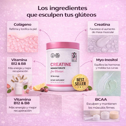 Glúteos y Piernas con Más Volumen 🍑!